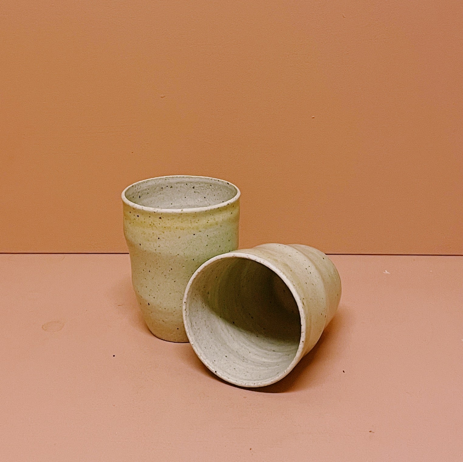 Handmade Ceramic Latte Cup #1