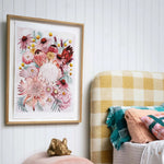 Load image into Gallery viewer, Sara Giclée Print - Framed
